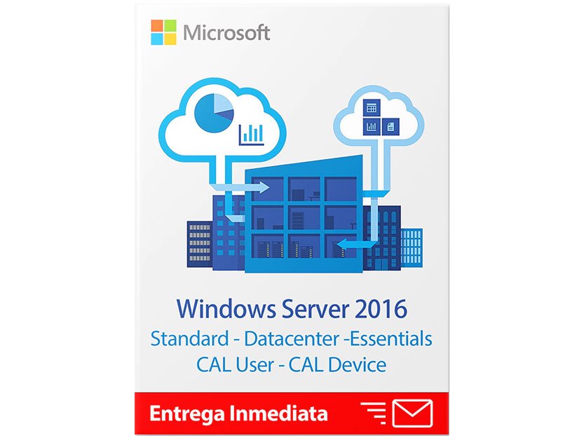 Licencia windows server 2016